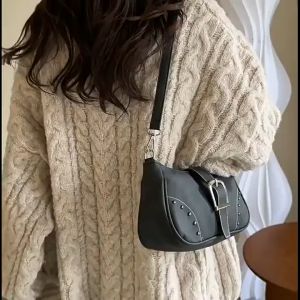 Tas Wanita Baru Tas Wanita Retro Bahu Tas Kecil Fashion Tas Ketiak Tas Bahu Wanita Shoulderbag Denim