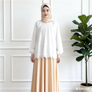 💖AB💖 [ready stock] Blouse Women Long Sleeve Shirt Casual Solid Color High Quality Wanita Baharu Baju Perempuan Style