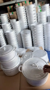 Nồi Gang Đúc Nguyên Khối Cao Cấp Đủ Size Từ 19cm 20cm 22cm 24cm 26cm 28cm