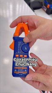 Đồng hồ đo điện vạn năng kỹ thuật số WADFOW WDM6501 kềm đo điện áp ampe điện trở diode độ tụ điện dung cảm ứng...