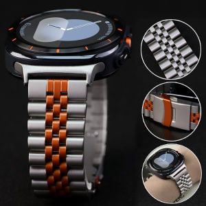 Stainless Steel Strap For Samsung Galaxy Watch Ultra 2025 Metal Bussiness Band For Samsung Watch Ultra 47mm Replacement Bracelet
