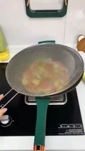 ĐẬY CHẢO TRÒN INOX CHỐNG VĂNG DẦU SẠCH SẼ NHÀ BẾP NẮP LƯỚI ĐẬY CHẢO TIỆN LỢI