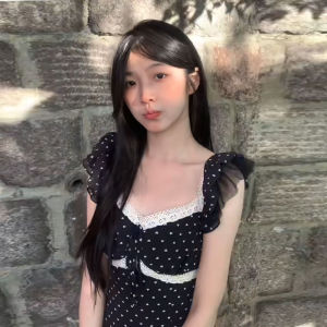 CHANGTONG | Summer Elegant Tea Style French A-Line Dress