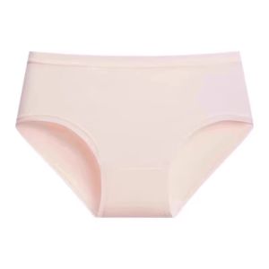 Yaloo Ladies Cotton Underwear Triangle Briefs Antibacterial Seamless Girls Panties Comfortable Mid-Waist Cotton Lingerie