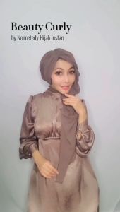 Beauty Curly - Hijab Instan Nonnetedy