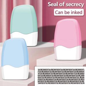 Confidential Roller Stamp Reusable Ink Address Eraser Roller for Privacy Protection Easy Using Security Stamp for Bills Tax