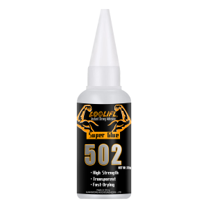 LOOLIFL | 502 Super Glue 20g Multi-Purpose Plastic Liquid Adhesive - Bonds Wood Metal Rubber Ceramic and Leather - Industrial Strength Adhesive
