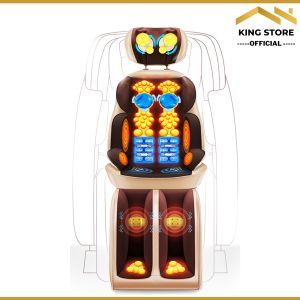 Máy massage toàn thân trị liệu Kore Sport 16 chức năng mát xa 3D tự động sưởi mẫu mới nhất ghế massage toàn thân hồng ngoại cao cấp - Bảo hành 24 tháng - King Store
