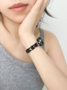 สายรัดข้อมือสตรีสำหรับ Xiaomi Mi Band 9/10 แบบโลหะเซรามิก 7NFC สายรัดข้อมือกีฬาอัจฉริยะแบบใหม่ สายรัดข้อมือสำหรับผู้หญิง สายรัดข้อมือแบบยูนิเซ็กซ์