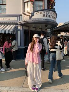 White Loose Casual Wide Leg Long Pants Summer 2025 New Style Versatile Comfortable DouDou Pijama Pants Korean Style Harlan Pants