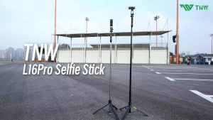 TNW L16PRO Tripod Bluetooth Selfie Stick Auto-open Camera Tripod 1800mm With Remote Control For Vlog