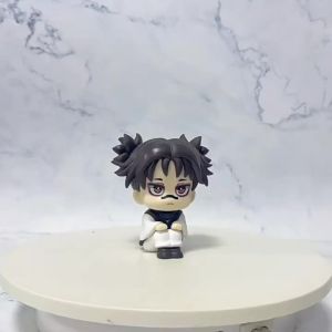 Bandai | 10cm Jujutsu Kaisen Choso Cute Q Version Articulated PVC Anime Figure Collectible Decorative Ornament