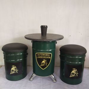 Kursi Teras Kursi Tamu 1 set (1 Meja + 2 Kurs + Kaki Meja)