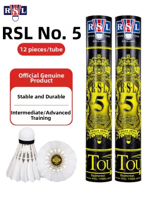 RSL | Durable Indoor Professional Badminton Shuttles