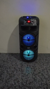 🎵MUSING🎶ลำโพงบลูทูธ 8นิ้ว GZ-412 3500W ไฟLED เบสหนัก ฟังก์ชั่นครบ เสียงดี Bluetooth5.0(แถมฟรี ไมโครโฟน+รีโมท+สายชาร์จ)ลําโพงระยะ 10 เมตร เหมาะสําหรับกิจกรรมสังสรรค์ในครอบครัว ซับวูฟเฟอร์ Bluetooth Speaker