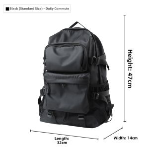 MOYYI | Mens Lightweight Backpack For Travel School Commuting With Large Capacity