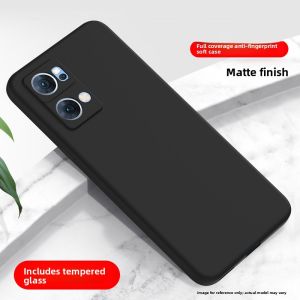 RISEOUS | Anti-Fingerprint Soft Silicone Case for OPPO Reno13 Full-Cover Lens Protection