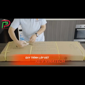 Kệ V lỗ 6 tầng lắp đặt không cần ốc vít dài 100cm rộng 30cm cao 200cm Kệ Vinatech