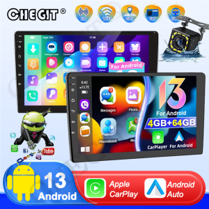 Android 13 Universal 7"/9"/10" 2Din Car Radio Automotive Multimedia Player Wireless Android auto Carplay Car Stereo Receiver BT