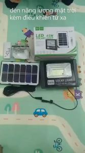 Đèn năng lượng mặt trời cao cấp chống nước IP67 công suất cao 45W tiện lợi - bảo hành chính hãng