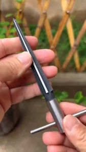 QS TOOLS เครื่องคว้านรูทรงกรวยก้านกลมขนาด 3-13มม5-16มม ดอกสว่านรีมเมอร์ Woodworking tools ทำจากเหล็กคาร์บอนคุณภาพสูง สำหรับงานไม้ การคว้านรูและการรีม