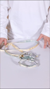 BABYPET สายจูงแมวพร้อมสายรัดอก ลายตาราง โบว์ใหญ่ ปรับขนาดได้ กันหลุด นุ่ม ใส่สบายสำหรับแมวทุกสายพันธุ์