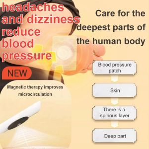 Acupuncture Points Patch Helps Relieve Hypertension Symptoms