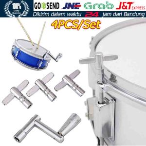 4Buah/Set Kunci Drum Key Tuning dengan 3 Buah Bentuk T dan 1 Buah Berbentuk Z Cepat Membongkar Kunci Drum Standar Aksesoris Drum Perlindungan Aksesori Musik Garansi Pemasok Lokal - Lazada