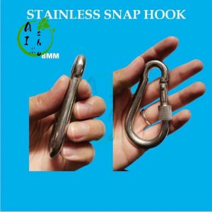 【Ready Stock】Heavy Duty Metal Lock Carabiner Hook Snap Clip D-Ring for Outdoor Camping