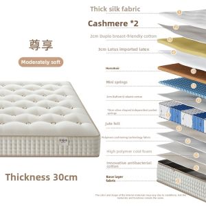 Natural Horsehair No Glue Handmade Spring Mattress Double