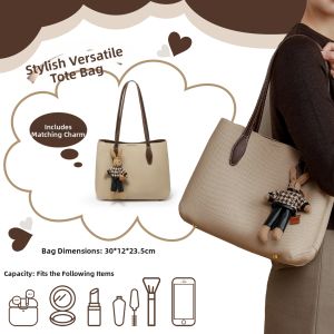 Somay | All-match Large Capacity Tote Bag for Women
