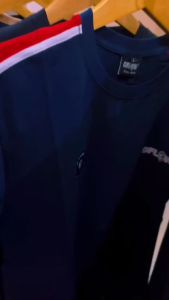 Kaos Dflow Stripe Garis Putih Orange: Kaos Eksklusif untuk Pria