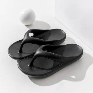 Thick Sole Height Increasing Flip-Flops Men Summer Outwear Slip-on Slippers Non-Slip Flip-Flop Beach Slippers Female EVA