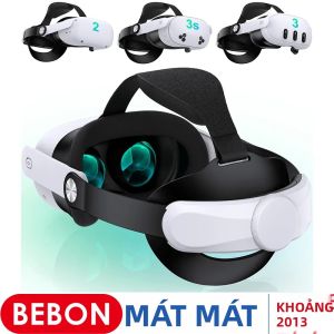 Dây Đeo Đầu Có Thể Điều Chỉnh BEBONCOOL Cho Meta Quest 3S/Quest 3/Quest 2 Hỗ Trợ Nâng Cao Phụ Kiện Tai Nghe VR