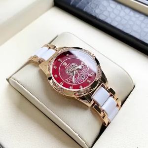 Fashion Womens Waterproof Luminous Watch with Diamonds Quartz High-end Wristwatch