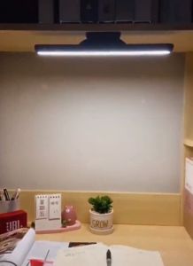 Vimite USB Rechargeable Study Table Lamp Hanging Led Light Touch Dimming Eye Protection Reading Desk Lamp Night Light for Room Bedroom Cabinet Laptop Dormitory Wall