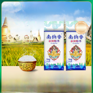 NanXiang Long Grain Glutinous Rice 2 Pounds for Making Zongzi 2024 New Rice White Sticky Rice Kernels Thai Fragrant Rice