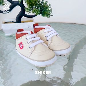 Sepatu Bayi Prewalker Baby Sneakers Usia 0-12 Bulan Laki-Laki Perempuan