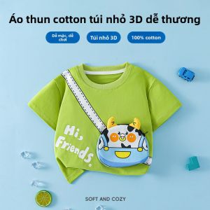Lomitoo | Áo Thun Bông Dễ Thương Cho Bé Mùa Hè