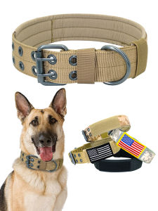 Super Strong Large Dog Bolt Dog Collar Large Dog Collar Collar Medium-Sized Dog Malinois Special Dog Harness a Bulldog Bandana