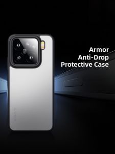 Ultra-Thin Full-Coverage Blue Gorilla Phone Case for Xiaomi 15 pro 14 Ultra 13 Matte Black Anti-Fall Creative Minimalist Personalized