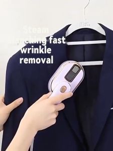 2 Year Warranty  HX-6198 STEAM IRON  iron Mini Handheld Portable Rotatable household travel 1000W steamer iron ironing seterika 蒸汽熨斗