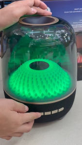 ลำโพงไร้สายพกพา บลูทูธ พร้อมไมโครโฟนในตัว แบตเตอรี่ในตัว สำหรับการเล่นและส่งเสียงสด