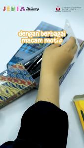 Kotak / Tempat Pensil / Pencil Case Model Sliding (Geser) Motif Batik / Karakter Fancy / Bola / Campus