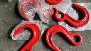 Vision Lifting 8 Large Opening Hook 2-5.4 Tons Foundry Hook Wide Mouth Lifting Sling Hook