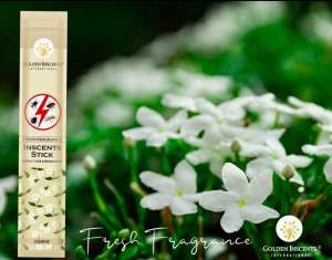(1 PACK) Golden Inscents International Jasmine Scent Insect Repellent "FRESH FRAGRANCE"