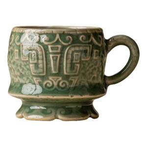 JISU | Antique Style Yue Kiln Celadon Tea Cup Single Use