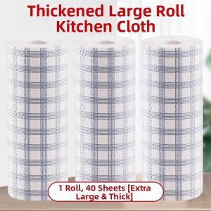 Disposable Easy-Tear Dry and Wet Kitchen Cleaning Cloth