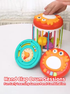 Đồ Chơi Thả Khối Đan Dây Phát Nhạc Toykingdom - Đồ Chơi Giáo Dục Montessori Sáng Tạo Cho Bé