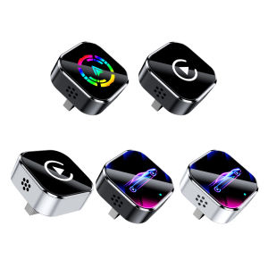 Winnereco Wired To Wireless Carplay & Android Auto AI Box Auto Connect 2 in 1 Dongle for Cars with OEM Wired CarPlay Android Auto